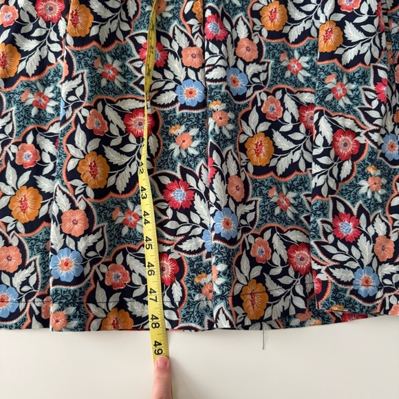 Universal Thread V-Neck Button Up Long Sleeve Floral Maxi Dress with pockets Sm - Picture 14 of 15